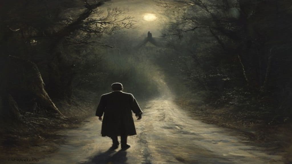 A Man Was Going Down the Road