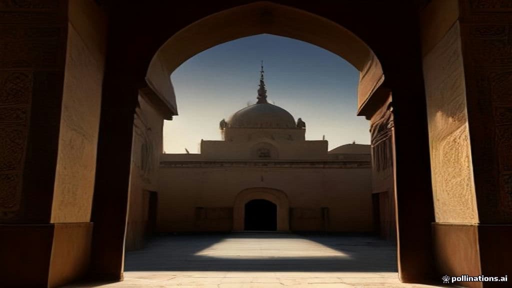 Great Mosque of Djenné surroundings