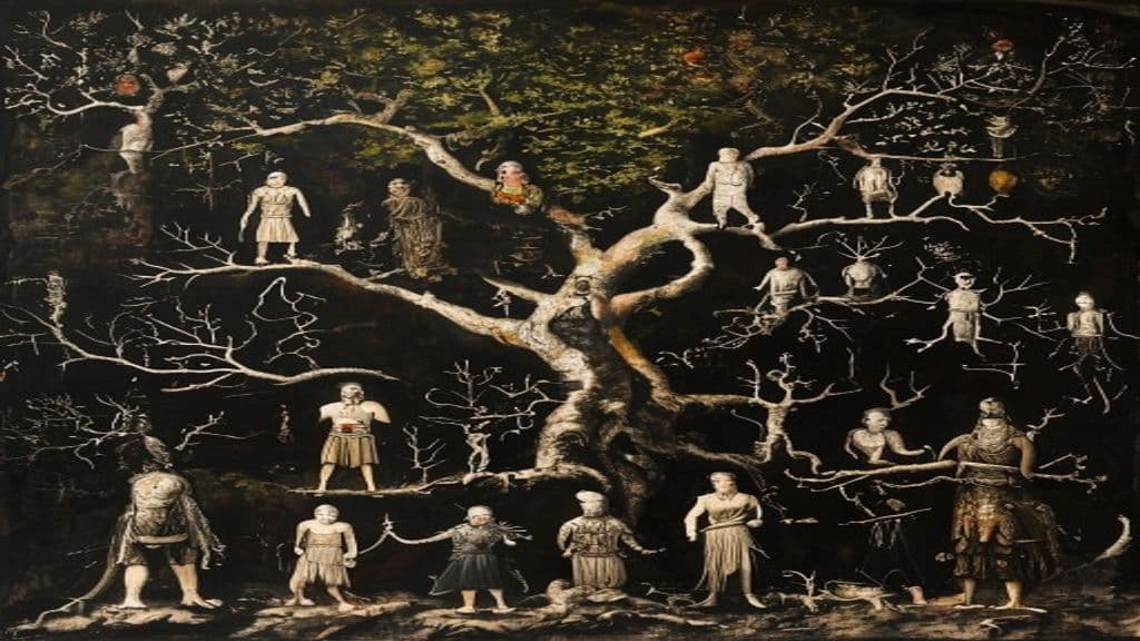 Family Trees of the Norse Gods