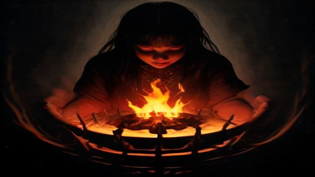 Sango drum and fire rites for purification and protection