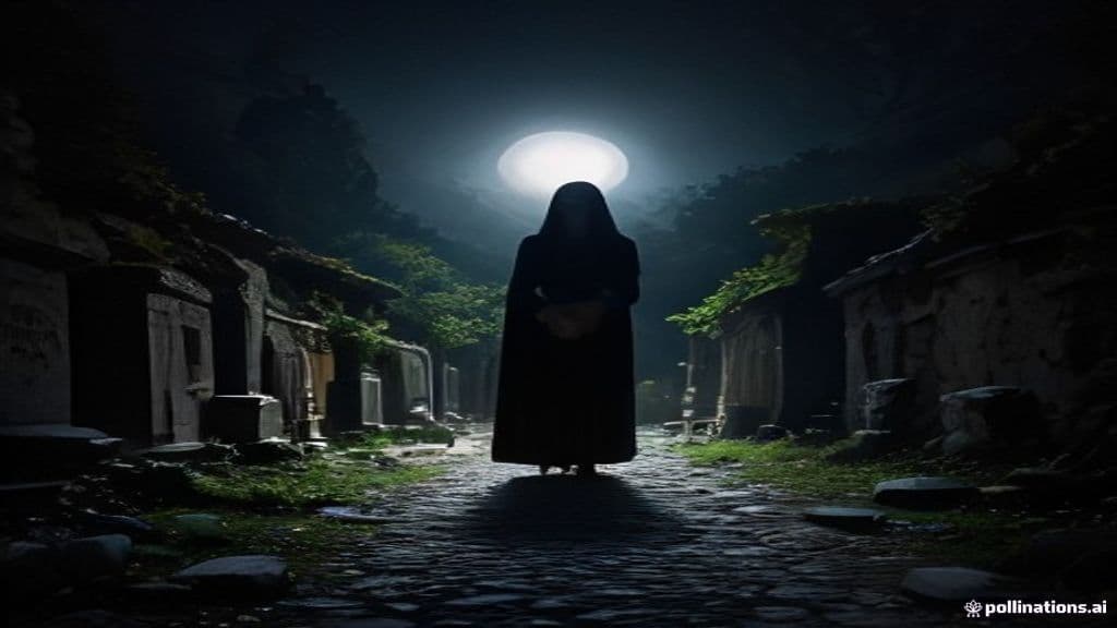 Arachova — Vlachorraptis cemetery (legend query)