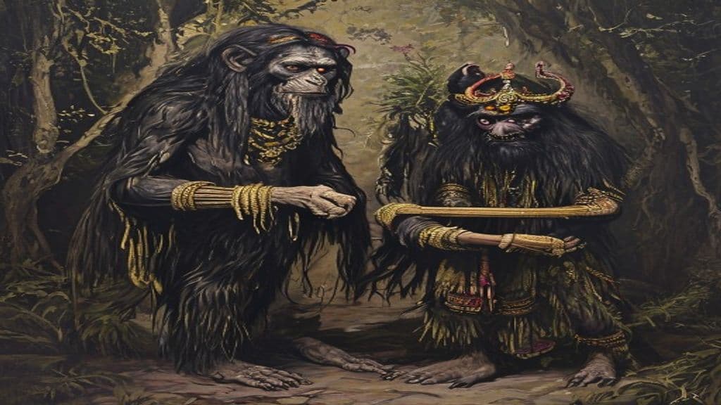 Banjhākri and Banjhākrini