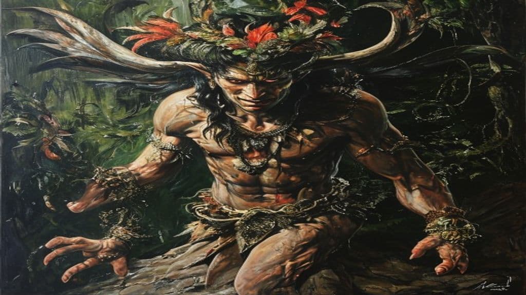 Kaulu (Hawaiian Trickster God)