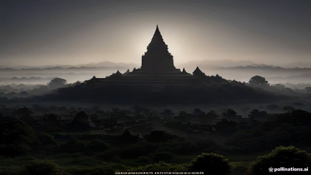 Mrauk U ruins