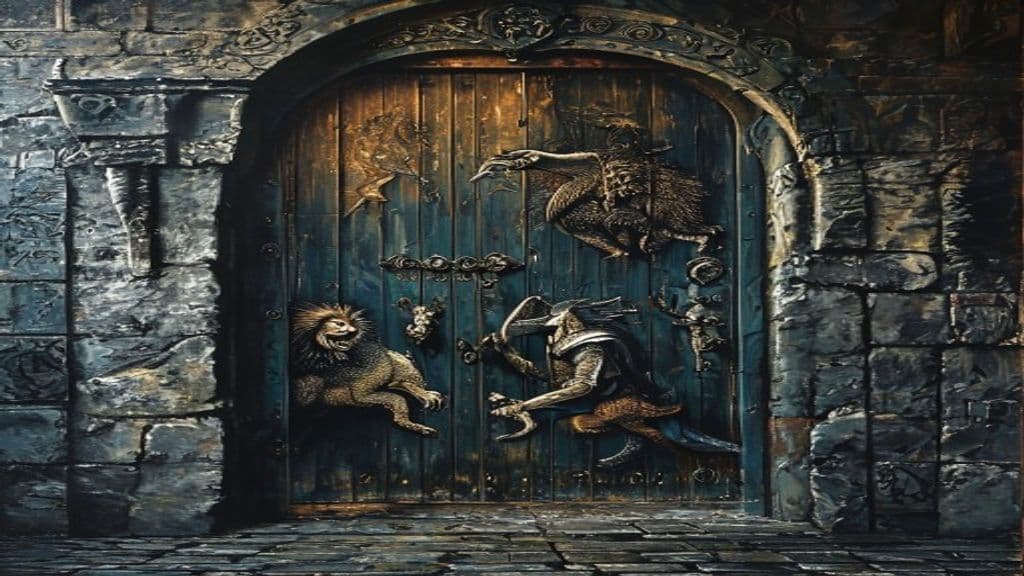 Valþjófsstaður Door